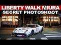 Secret Liberty Walk Photoshoot Lamborghini Miura Super Silhouette R32 Capturing Car Culture