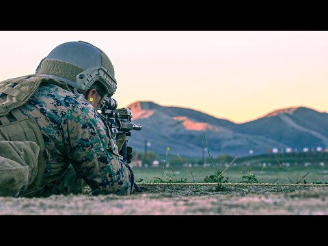 U S Marines Rifle Qualification Camp Pendleton
