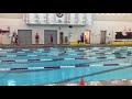 100 yd backstroke