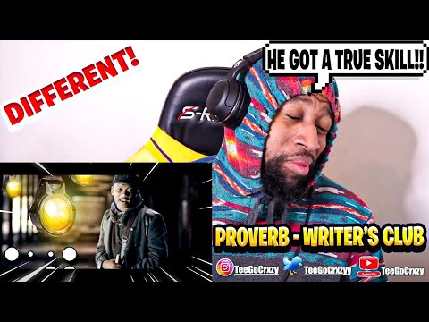 SOUTH AFRICA!!🇿🇦 HOMONYMS FOR DAYS!!! ProVerb feat Tebogo Moloto - Writers' Club (REACTION)