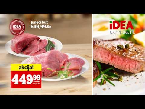 IDEA vikend akcija 04. - 06.11.2016.