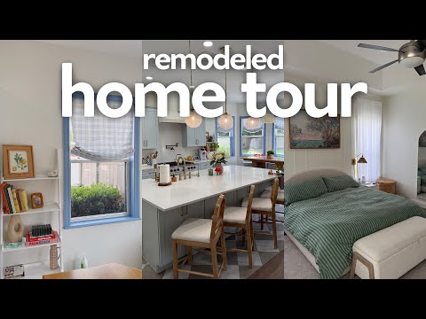 full home tour: renovations, diy changes, backyard & pool updates!