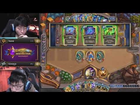 《爐石戰記》大師巡迴賽 布加勒斯特站  - Day 3 | hone vs kino531