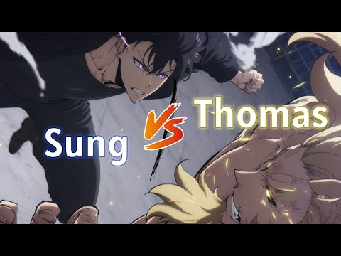 Solo Leveling Season 3 | Sung Jin Woo vs Thomas Andre Manhwa Animado