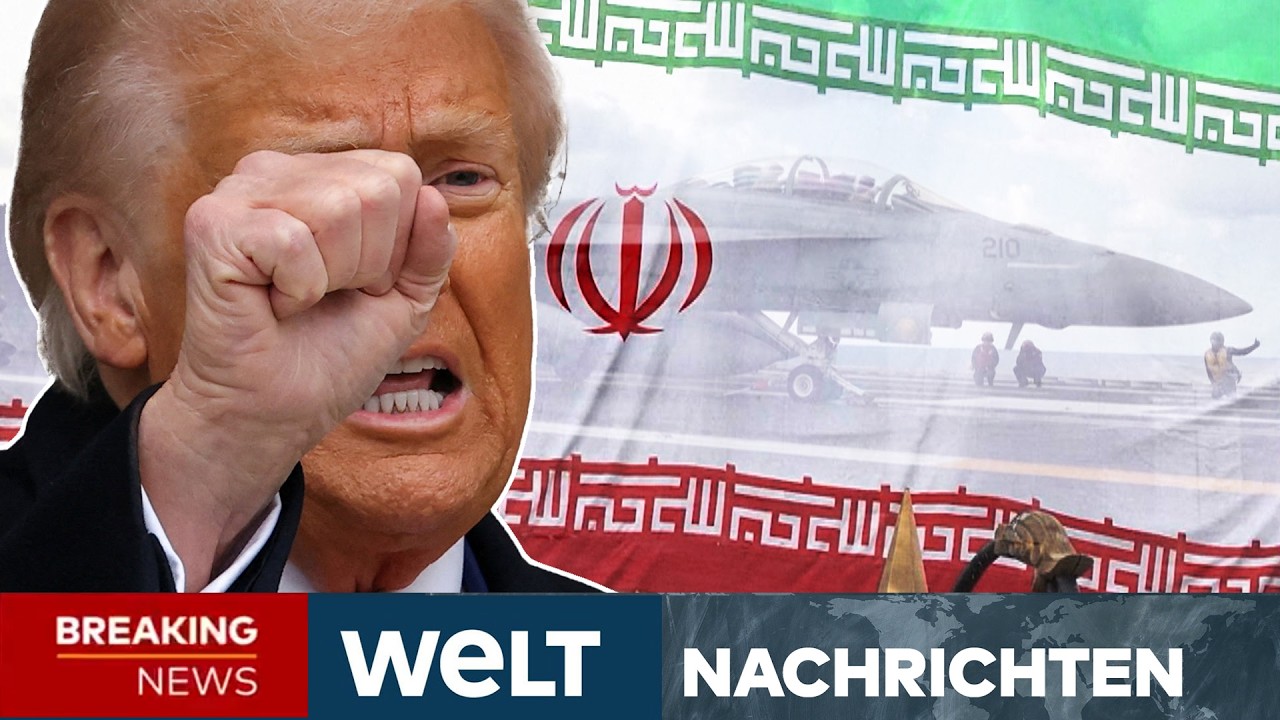IRAN: Mullahs drohen USA mit Angriff! Eskalation wegen Hormus? Trump macht Ansage | WELT LIVE