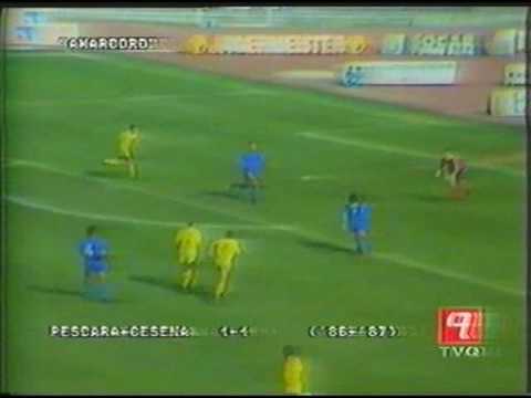 'AMARCORD'  Pescara 1-1 Cesena 1986-87 - SERIE B