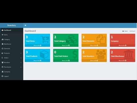 Inventory Management System in PHP/Codeigniter Installation Demo