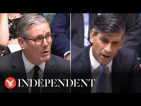 Live: Sunak faces Starmer at PMQs after declaring inflation ‘back to normal’