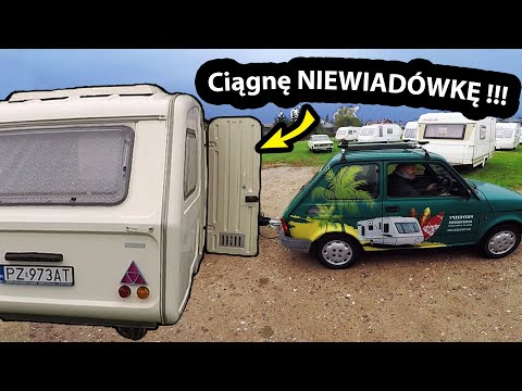 NIEWIADÓW n126!!! - PRL Caravan - What does it look like inside?