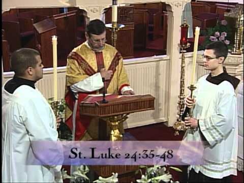 Homilia 2012-04-12 - el P Mitch Pacwa SJ - Jueves de la Octava de Pascua