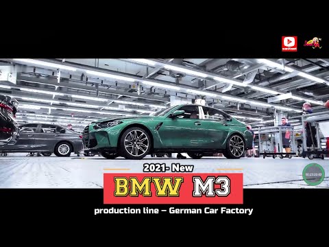 2021 BMW M3 production line – German Car Factory- Alfa Romeo Giulia Quadrifoglio- youtube.