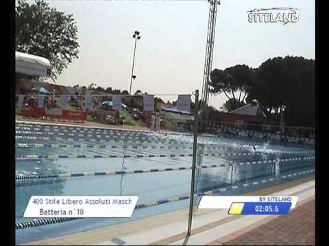 Serie 10 dei 400 Stile Libero  Assoluti Maschi Master - 11 Memorial Andrea Bettiol