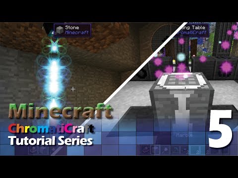 ChromatiCraft Tutorial v17 - Lumen Incineration, Flame Lilly & Casting Stand