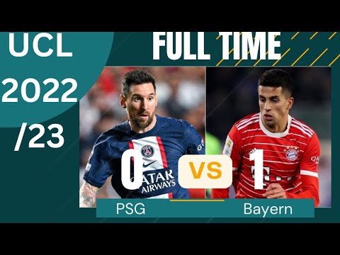 PSG vs Bayern Munich (0-1) | 1st Leg 2nd Round Uefa CL | Coman Scores #bayernmunich #psg #paris