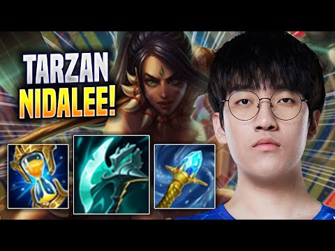 TARZAN DESTROYING WITH NIDALEE! - LNG Tarzan Plays Nidalee JUNGLE vs Diana! | Season 2022