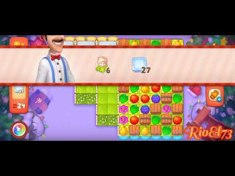 Gardenscapes no booster hard level 4084 || Gameplay