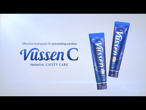 Effective toothpaste that prevents cavities "Vussen C"