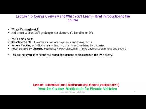 Lecture 1.5 Course Overview and What You’ll Learn – Brief introduction to the course