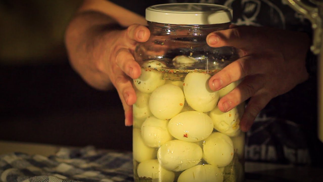 Como fazer OVOS em CONSERVA! - Cozinha Rústica