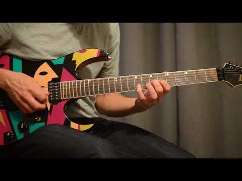 Megadeth - Family Tree solo 50% speed (better version)