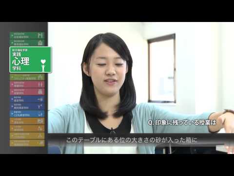 社会福祉学科 2015淑徳大学　学生インタビュー（総合福祉学部　実践心理学科）