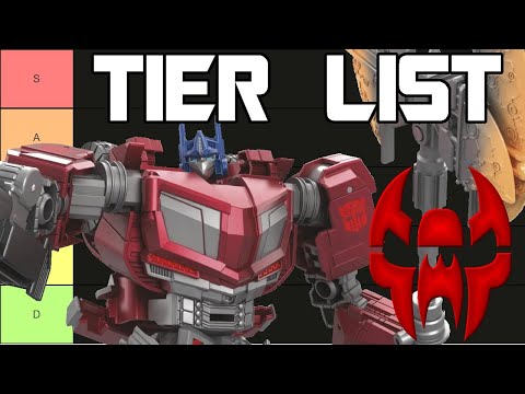 Tier Listing Transformers Video Games