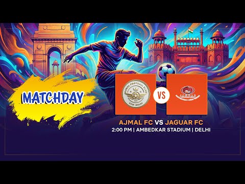 AJMAL FC vs JAGUAR FC | LIVE Football | DSA Senior Division | 2:00 PM