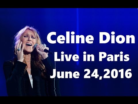 Celine Dion - FAN DVD - Live in AccorHotels Arena, Paris (HD, June 24th 2016)