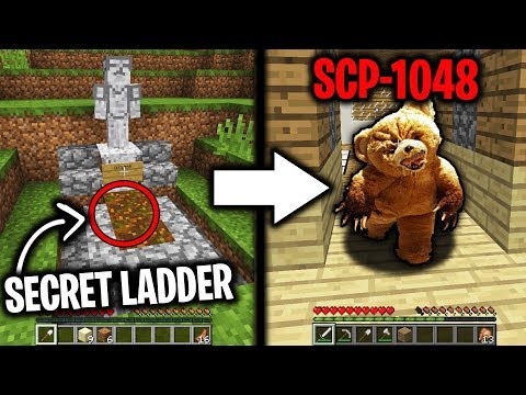 SCP-1048 WAS HIDING UNDER THIS GRAVE in Minecraft... (Scary Minecraft Video)