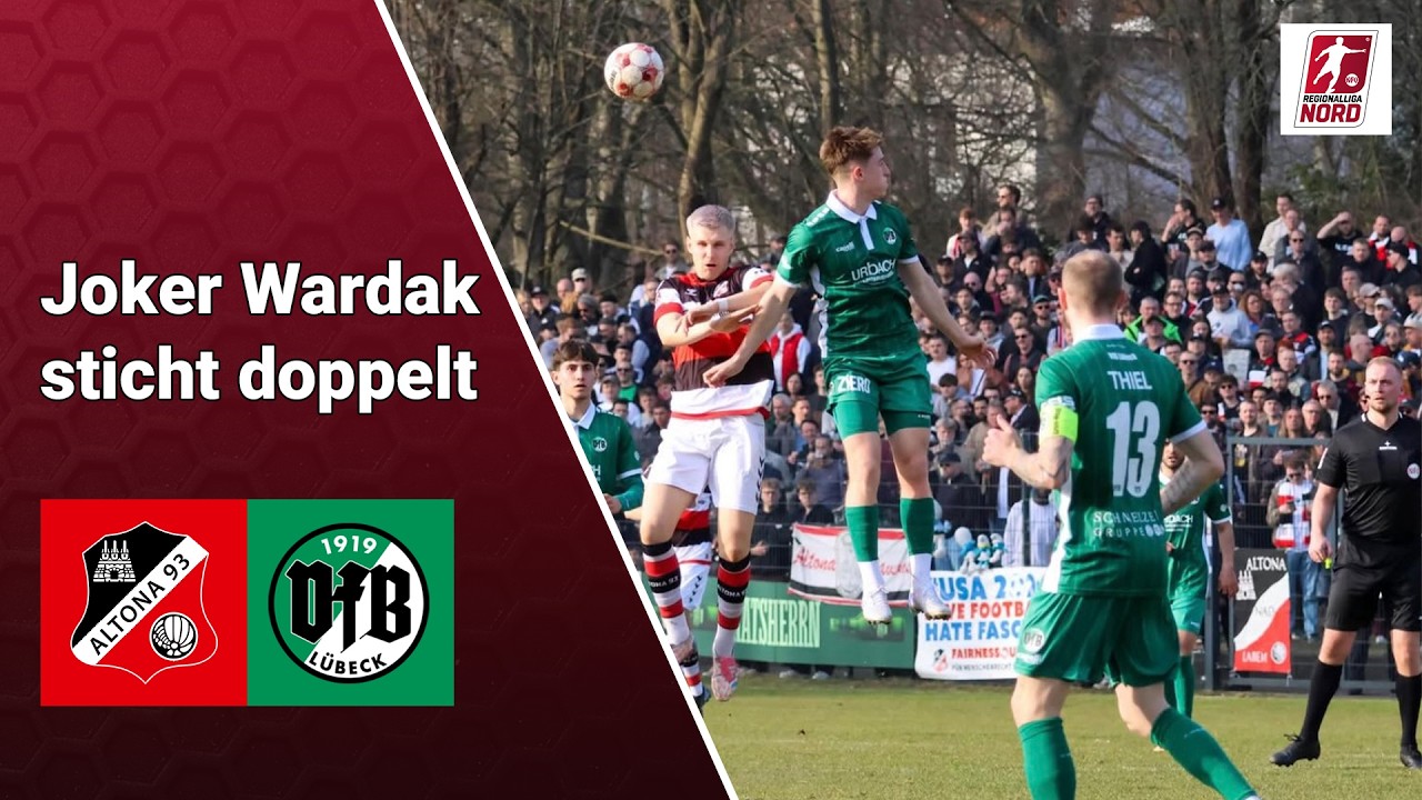 Altona 93 vs VfB Lübeck Highlights