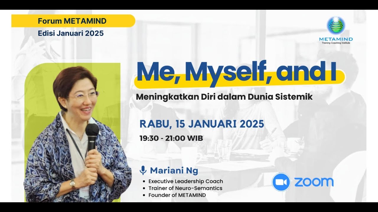 Forum METAMIND Edisi Januari 2025: Me, Myself, and I