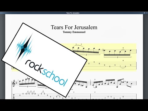 Tears From Jerusalem (2016) Rockschool Grade 8 Acoustic Guitar