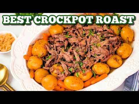 The Best Crockpot Roast with Potatoes and Carrots - Only 5 Key Ingredients!