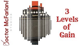 Video thumbnail for 3 Levels of Gain from a Quilter Micropro Mach 2 by Doctor McFarland Studios