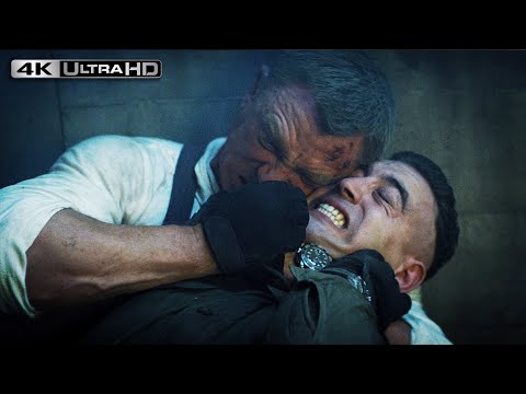 No Time To Die 4K HDR | Insane Stairwell Fight Scene