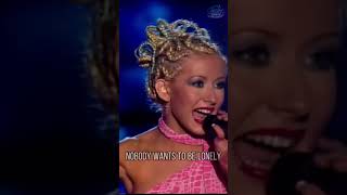 Nobody wants to be lonely #ChristinaAguilera #LiveDuet #RickyMartin