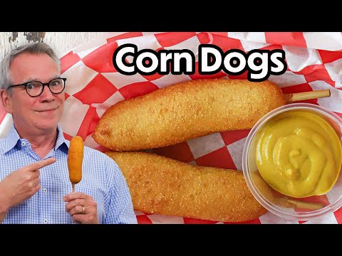 Homemade Corn Dogs | Classic State Fair Recipe – Easy & Crispy!