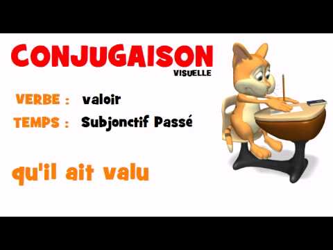 FRENCH VERB = valoir = Subjonctif Passé