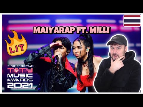 REACTION TO T-POP: MAIYARAP ft. MILLI - 'แฟนใหม่หน้าคุ้น' (TOTY Music Awards 2021)