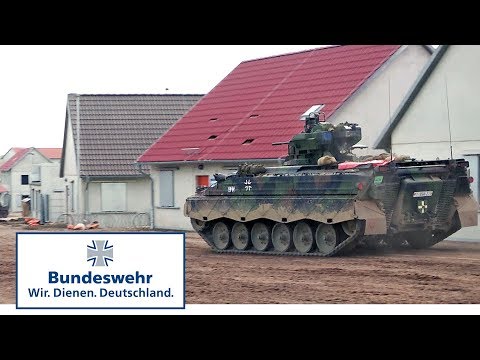 Schnöggersburg – Erster Durchgang mit Truppe - Bundeswehr