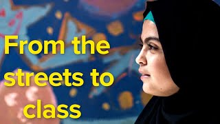 Friends from different countries are uniting