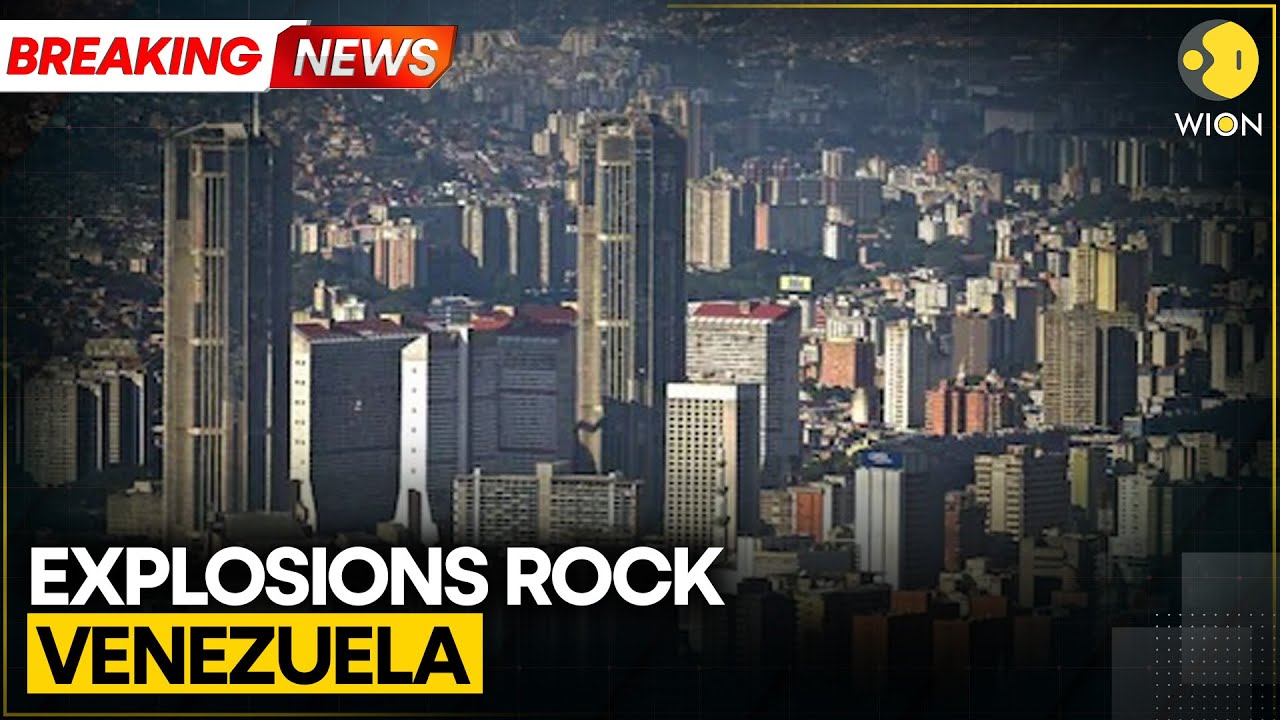 WION BREAKING: Loud Explosions in Venezuela After Trump Warns of Ground Strikes | US-Venezuela