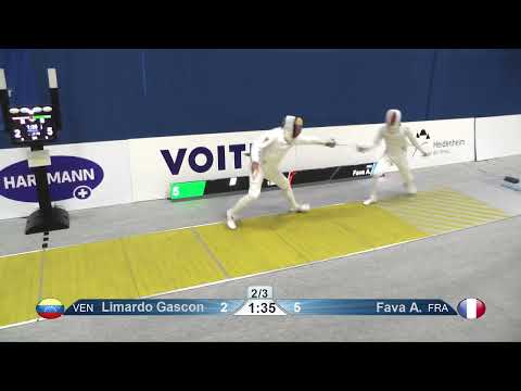 2023 98 T64 09 M E Individual Heidenheim GER WC YELLOW LIMARDO GASCON  VEN vs FAVA FRA