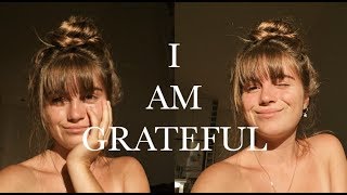 I am grateful || Verbal manifestations