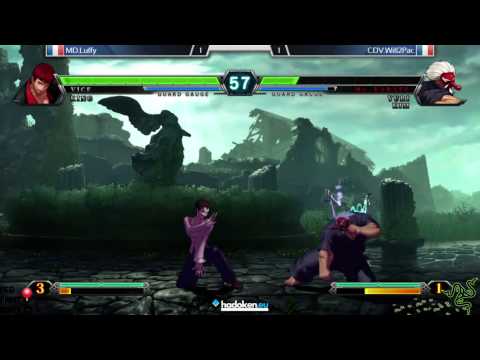 KOF XIII CDV Will2Pac vs  MD Luffy WF
