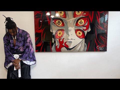 Poohbrezzy Paints Demon Slayer's UpperMoon 1 Kokushibo