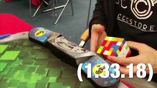 5x5 official average 1:03.94