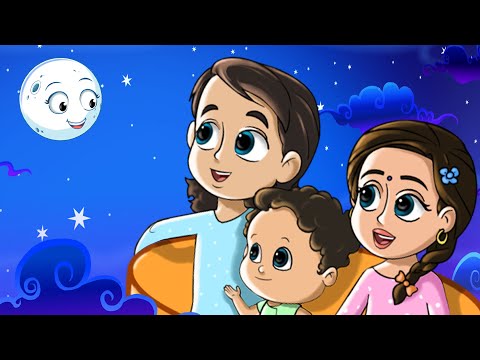 Chanda Mama Door Ke | चंदा मामा l Hindi Rhymes And Kids Songs l Toon Tv Hindi Rhymes