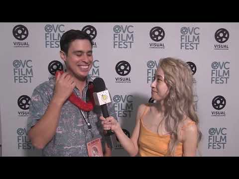 Alex Bocchieri, director "Shaka, A Story of Aloha" Documentary at VC Film Festival, LA, by IdeateTV