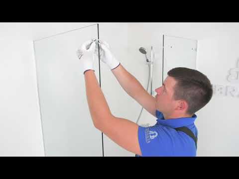 MILDA shower enclosure assembly guide